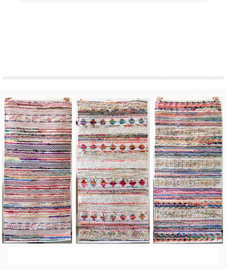 Tapis en coton tissé à la main - e-thnic