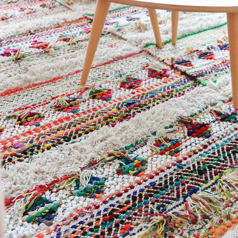 Tapis en coton tissé à la main - e-thnic