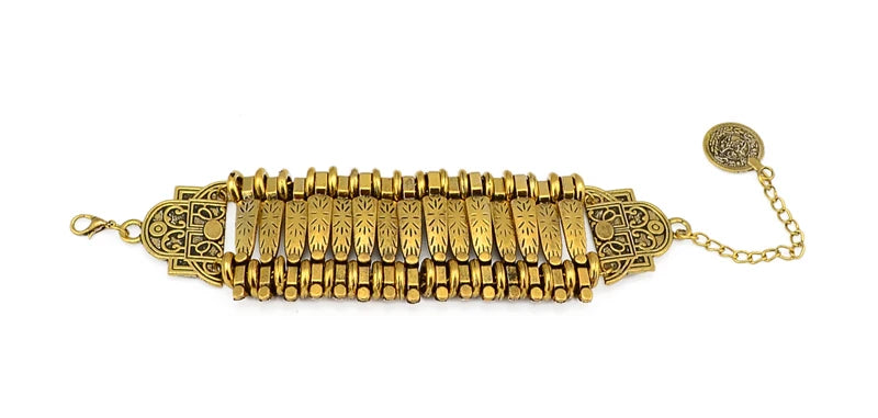 Bracelet métallique tribal ethnique - e-thnic