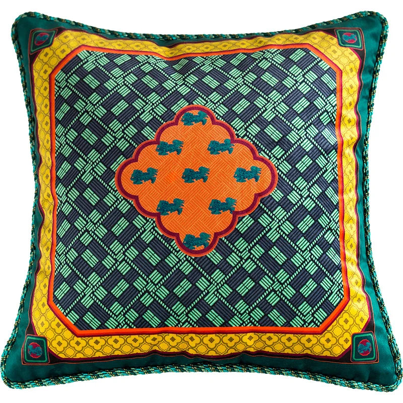 Housse de coussin ethnique, Dynastie Tang - e-thnic