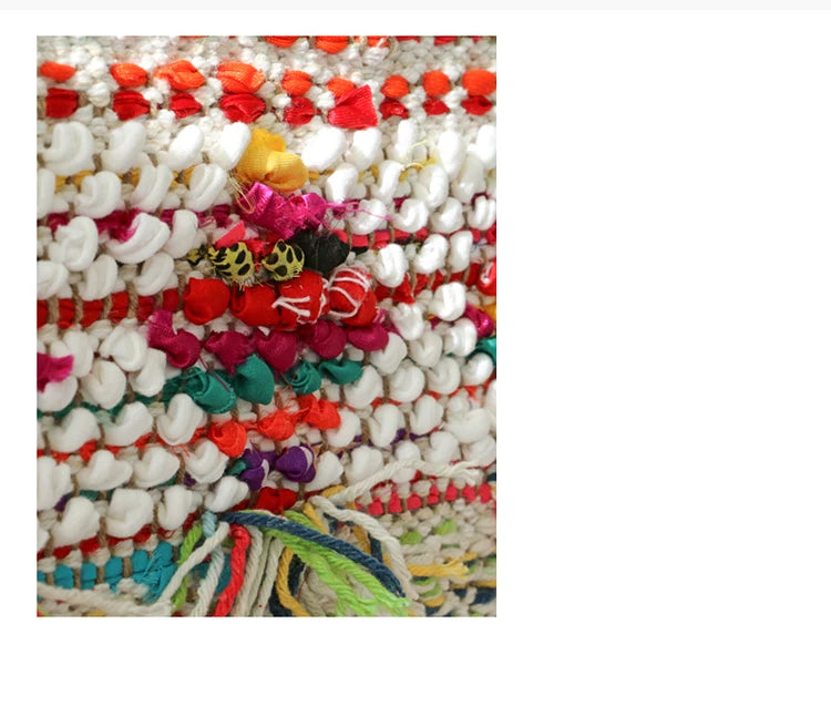 Tapis en coton tissé à la main - e-thnic
