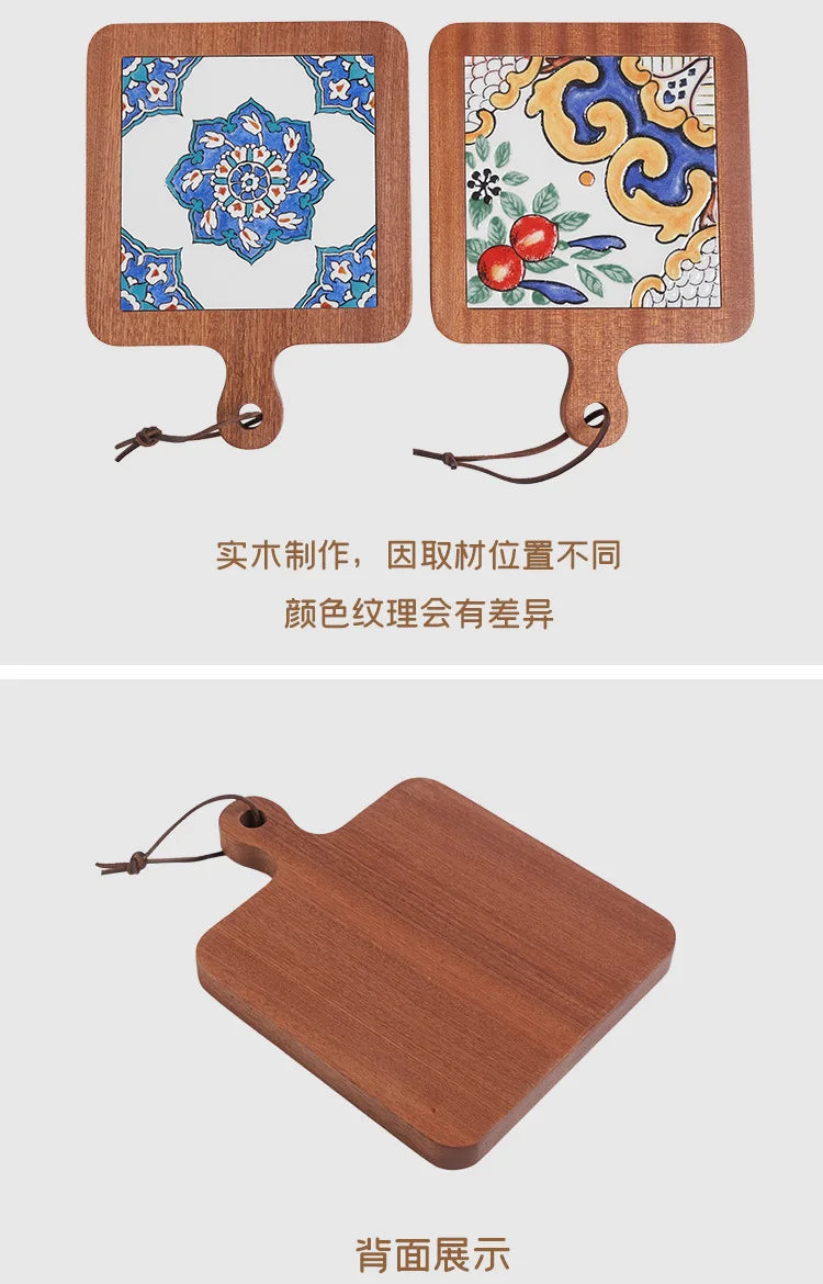Tapis de table en bois massif - e-thnic