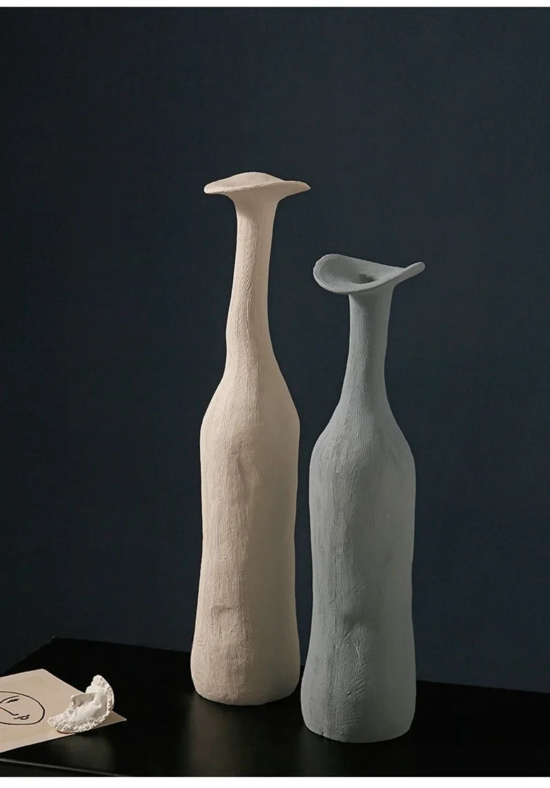 Vase en céramique Morandi - e-thnic