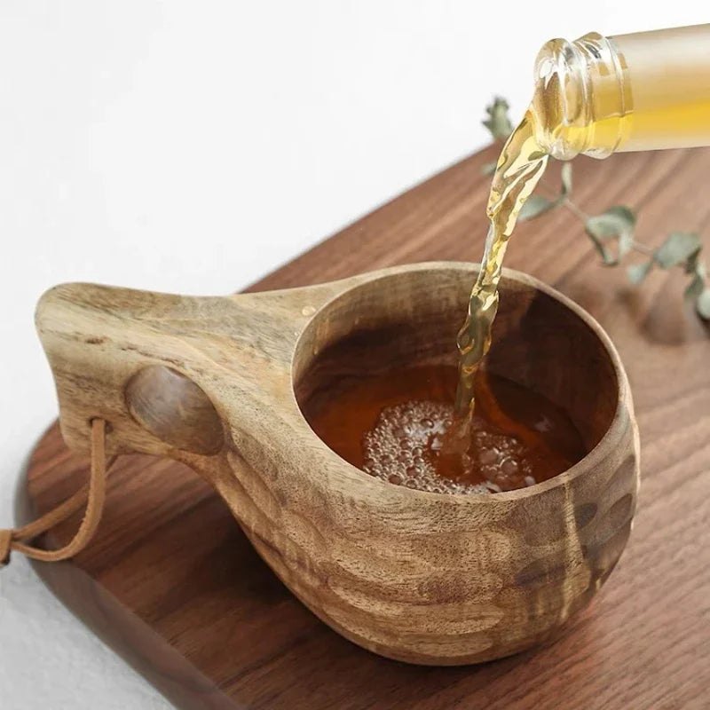 Tasse en bois naturel de Finlande - e-thnic