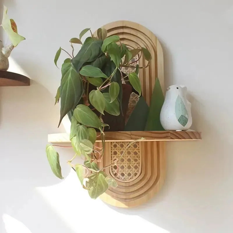Étagère en rotin naturel - e-thnic