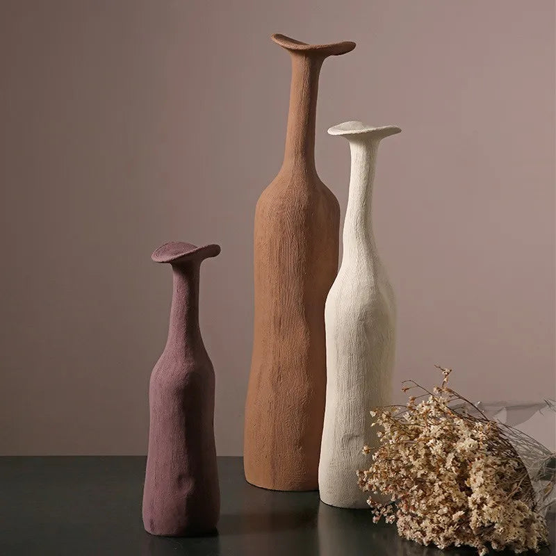 Vase en céramique Morandi - e-thnic