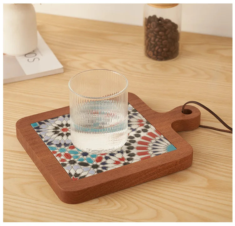 Tapis de table en bois massif - e-thnic