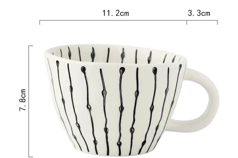 Tasse en céramique avec poignée - e-thnic