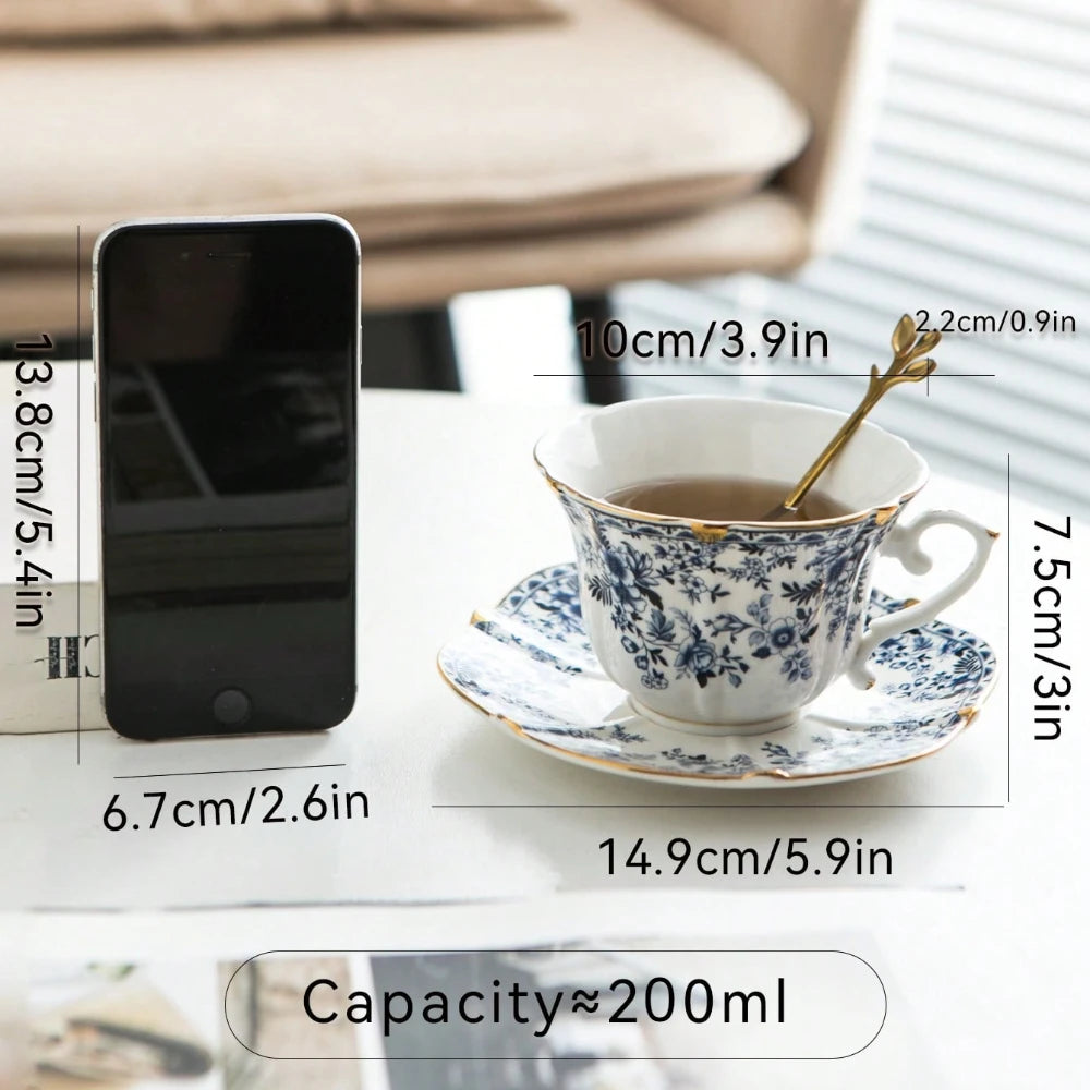 Tasse à café en céramique de style royal - e-thnic