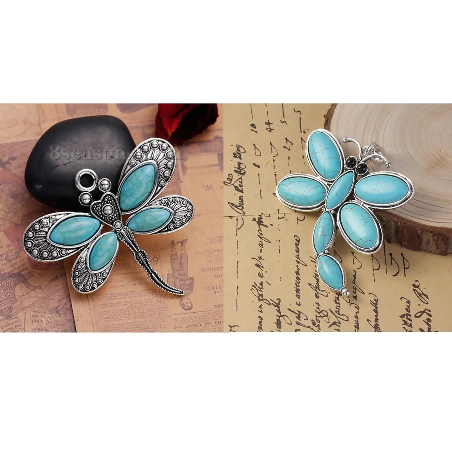 Pendentifs en forme de libellule - e-thnic