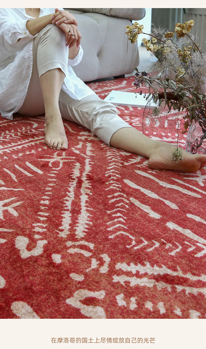 Tapis de sol fluffy doux - e-thnic