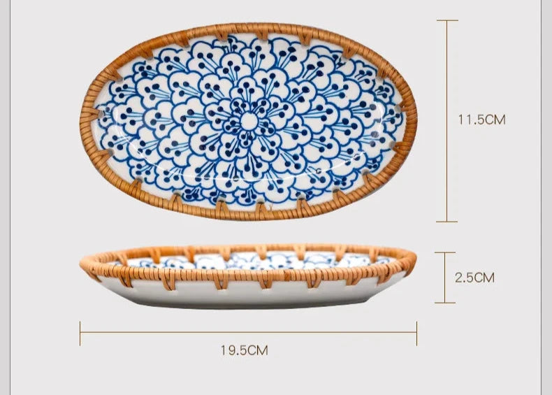 Vaisselle en céramique tissée - e-thnic