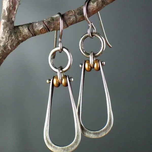 Boucles d'oreilles plaquées argent - e-thnic