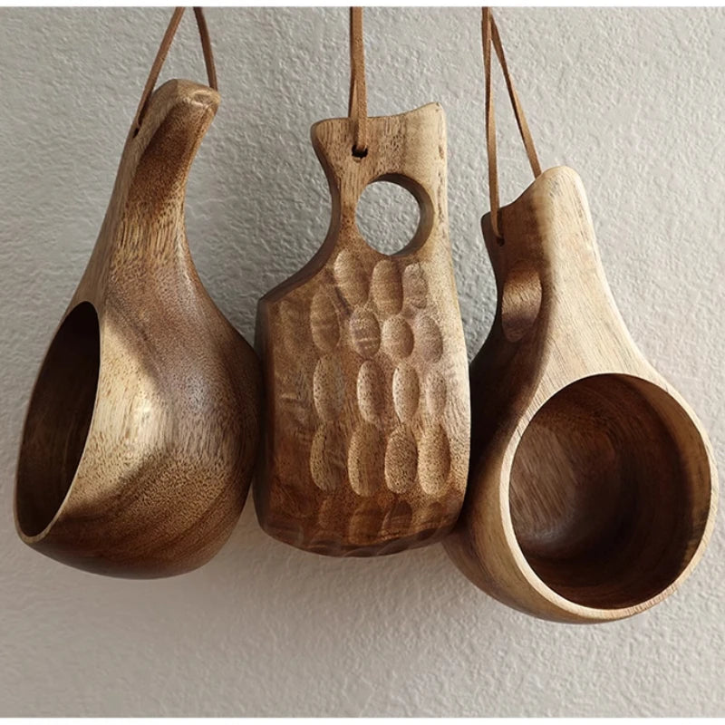 Tasse en bois naturel de Finlande - e-thnic