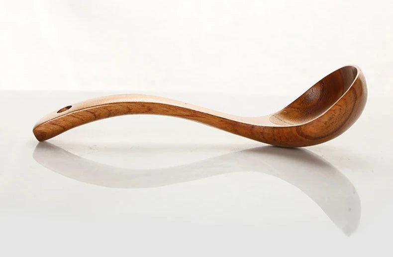 Cuillère à ramen en bois massif - e-thnic