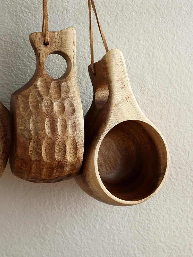 Tasse en bois naturel de Finlande - e-thnic