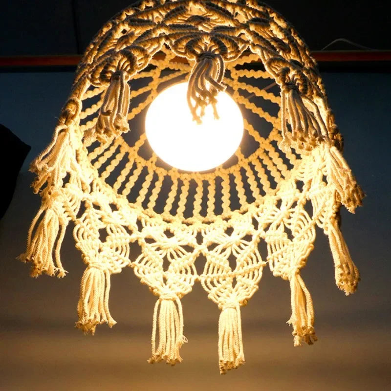 Suspension tissée à la main - e-thnic