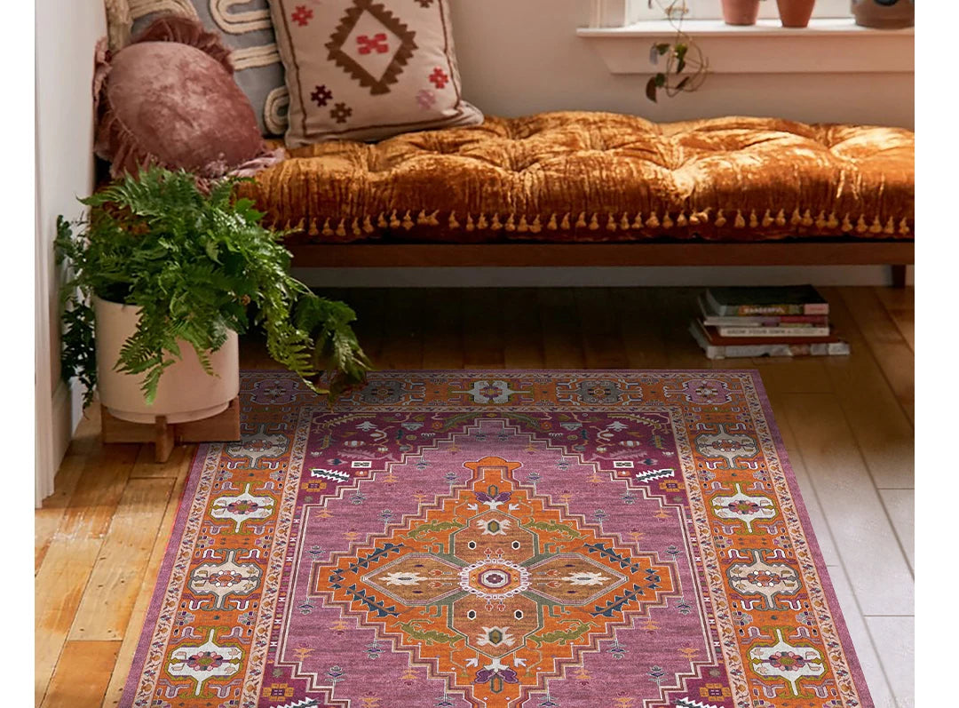 Tapis rétro vintage