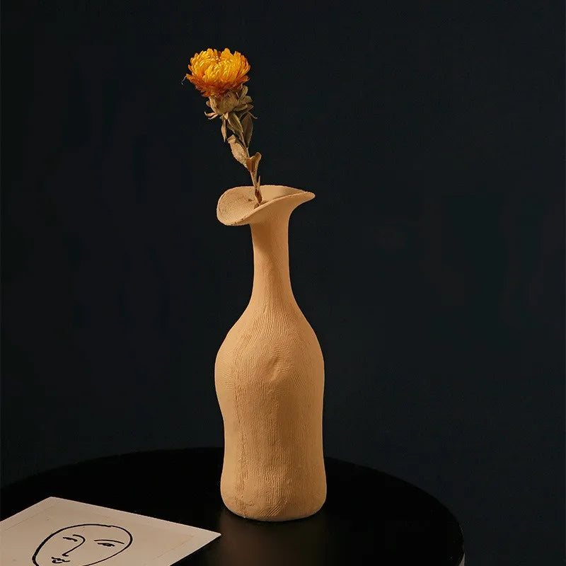 Vase en céramique Morandi - e-thnic