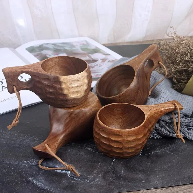 Tasse en bois naturel de Finlande - e-thnic