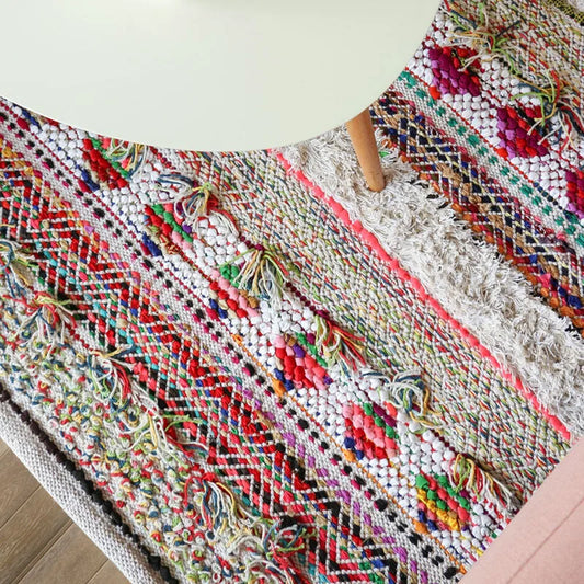 Tapis en coton tissé à la main - e-thnic