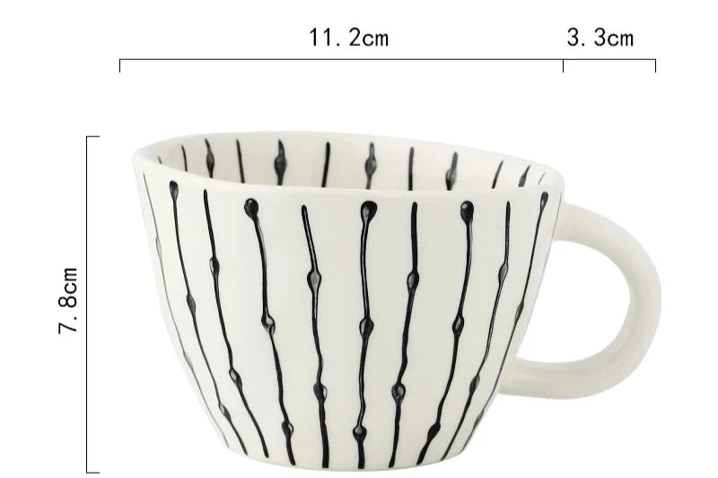 Tasse en céramique avec poignée - e-thnic