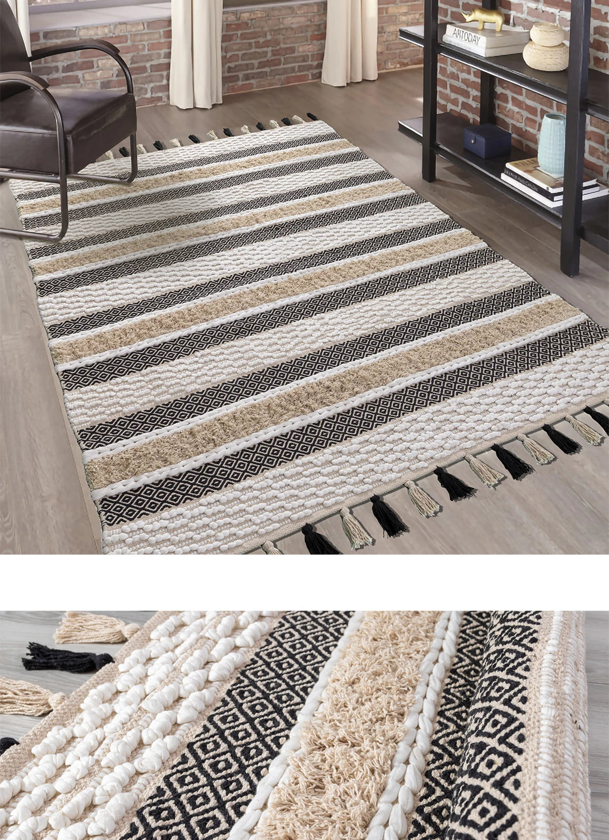 Tapis tissé à la main - e-thnic