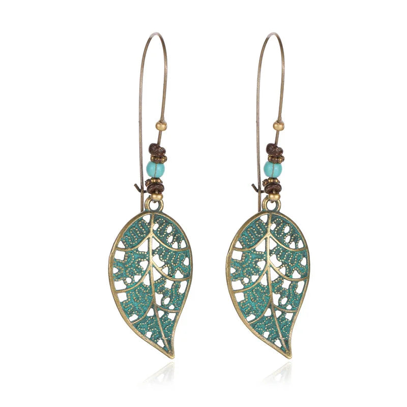 Boucles d'oreilles pendantes au style palatial - e-thnic