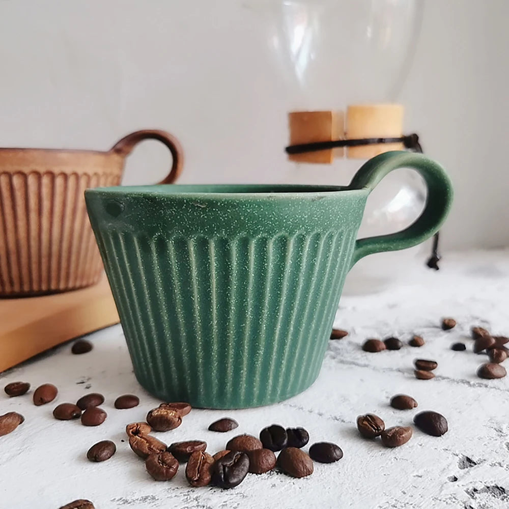 Tasse à café en céramique faite à la main - e-thnic