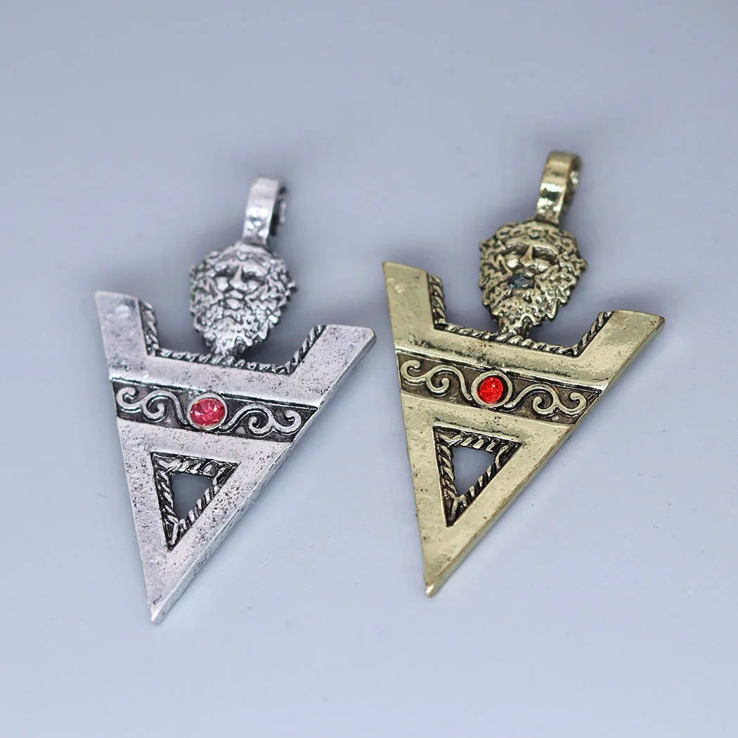 Lot de 2 pièces - Pendentifs en forme de symbole de Veles - e-thnic