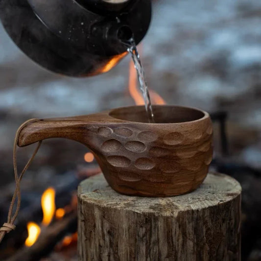 Tasse en bois naturel de Finlande - e-thnic