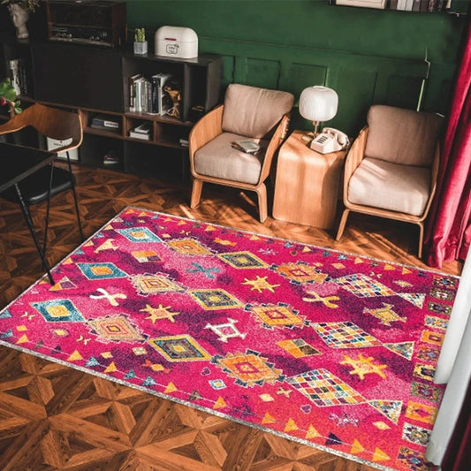 Tapis coloré style bohéme fait main - e-thnic