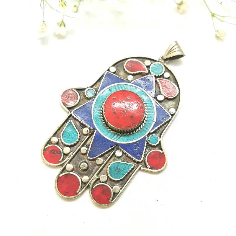 Pendentifs amulettes main de Fatma - e-thnic