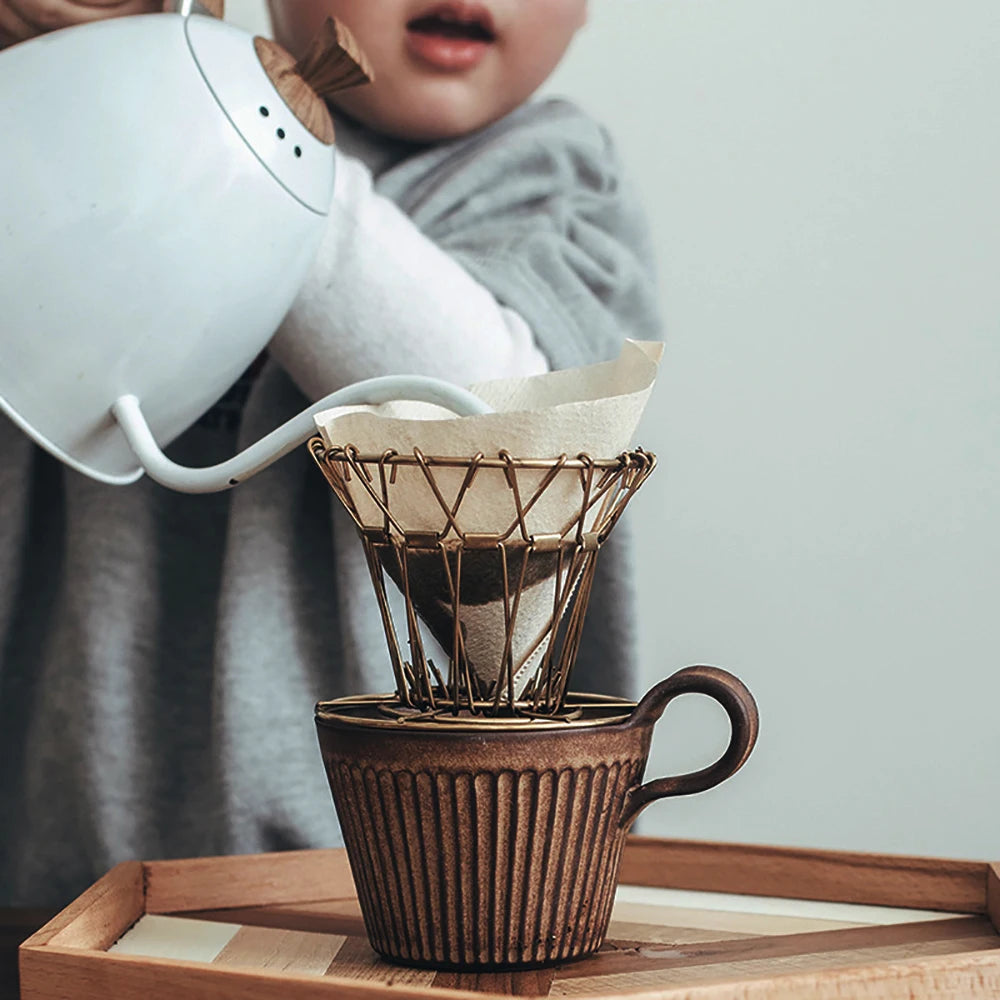 Tasse à café en céramique faite à la main - e-thnic