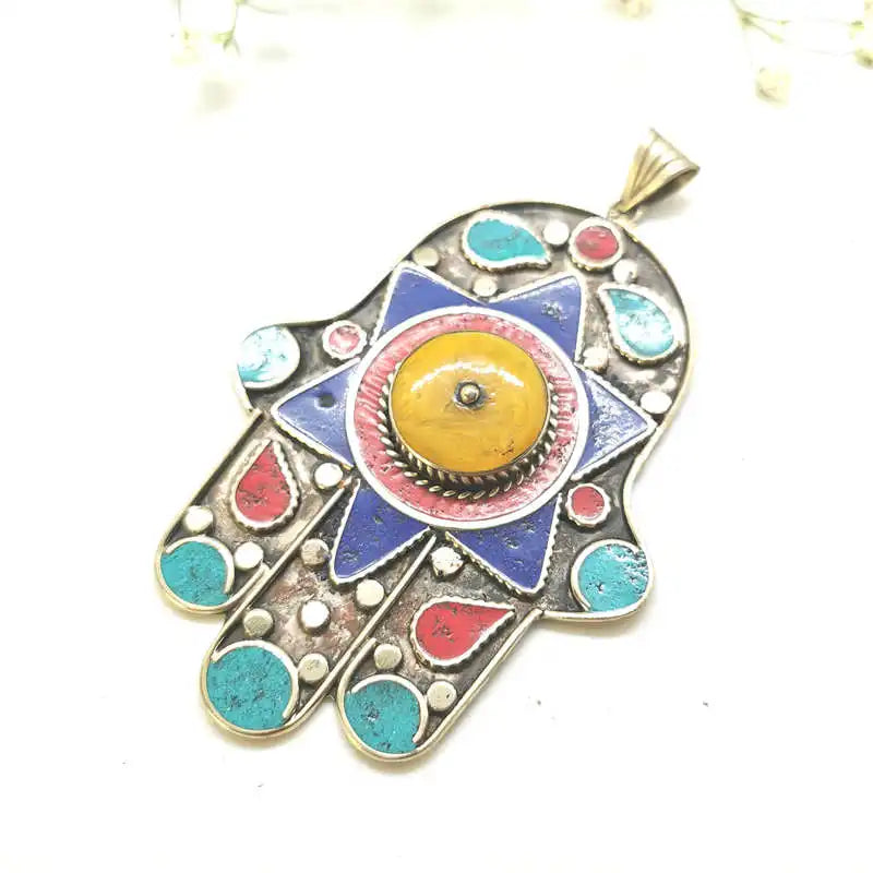 Pendentifs amulettes main de Fatma - e-thnic